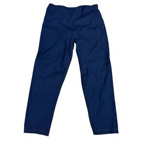 Sweaty Betty Women Navy Power Crop-50cm/20in Leggings Size XS Running Training